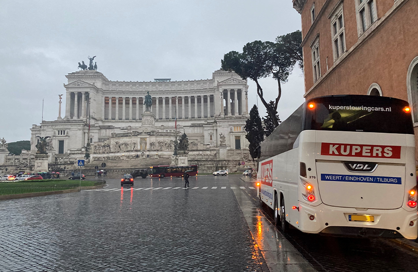 Foto: Standaard touringcar, Rome, Italië